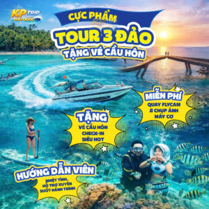 Tour Cano 3 Đảo Phú Quốc + Cáp Treo Hòn Thơm