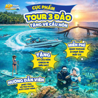 Tour Cano 3 Đảo Phú Quốc + Cáp Treo Hòn Thơm