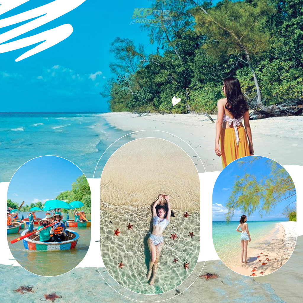 Tour Thuyền Thúng & Rạch Vẹm Sao Biển Phú Quốc