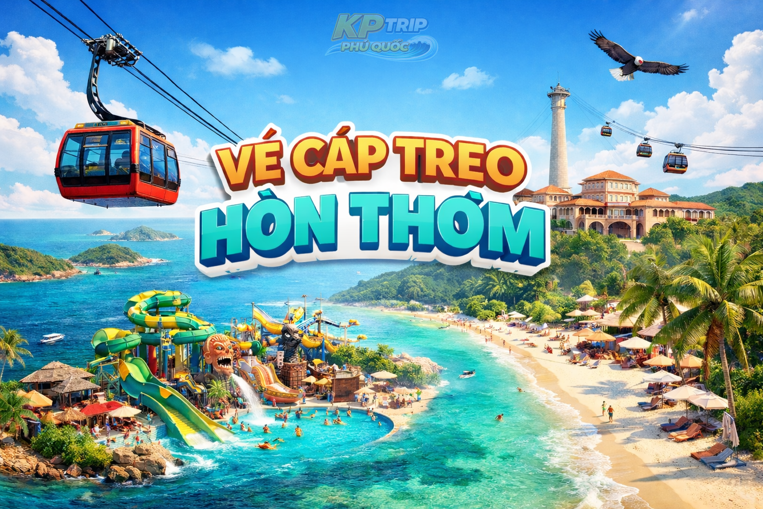 Vé Cáp Treo Hòn Thơm – Sun World Phú Quốc