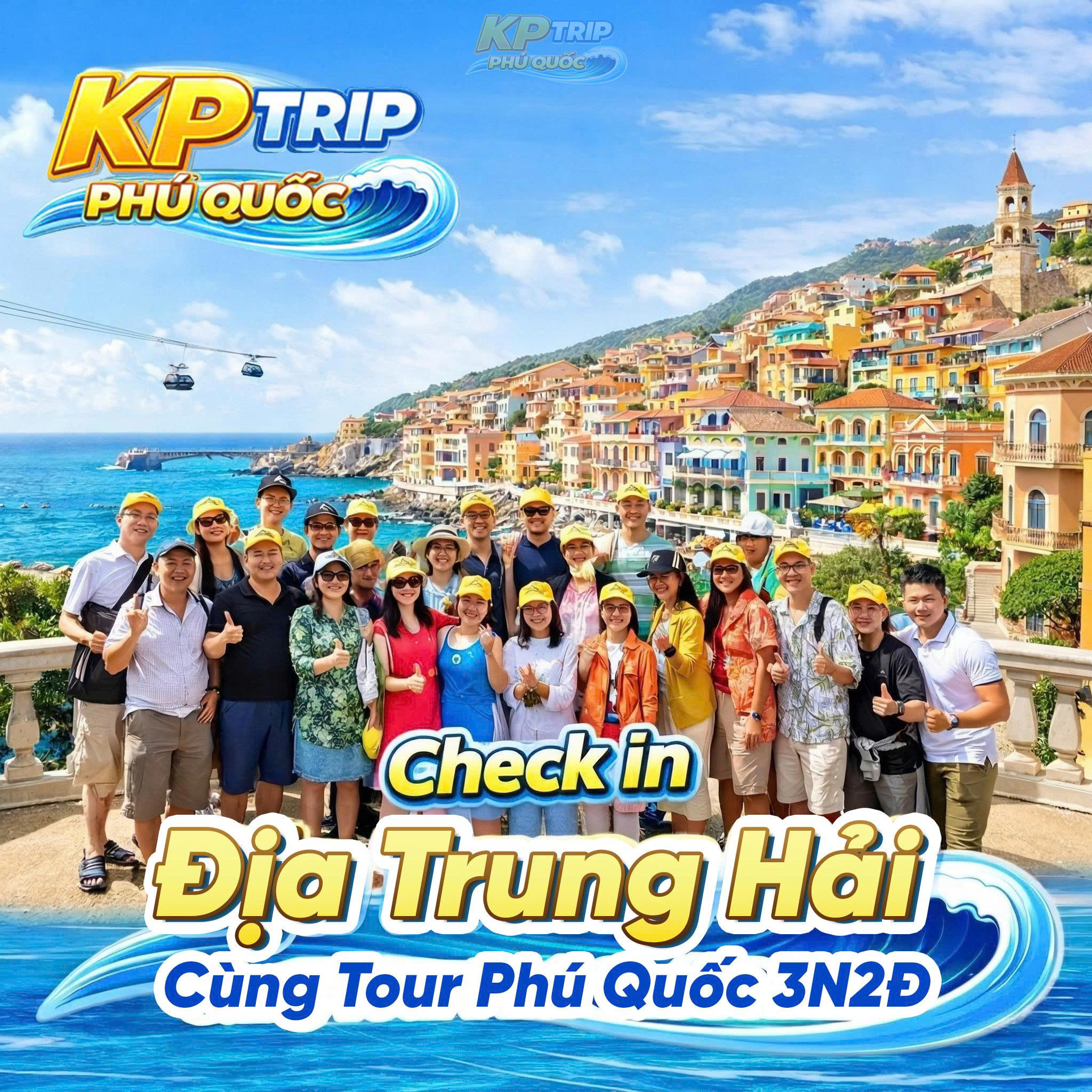 Check in Địa Trung Hải Cùng Tour Phú Quốc 3N2Đ